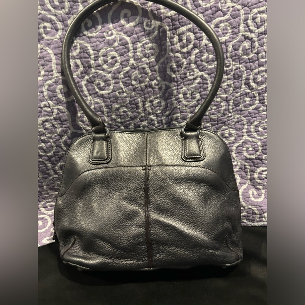 Tignanello Metallic Pocket Shoulder Bag